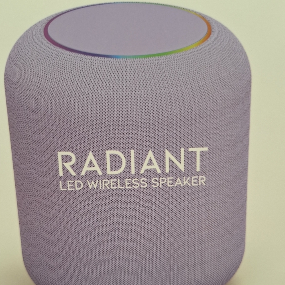 YNS Generic Lavender Radiant LED Wireless Bluetooth Speaker